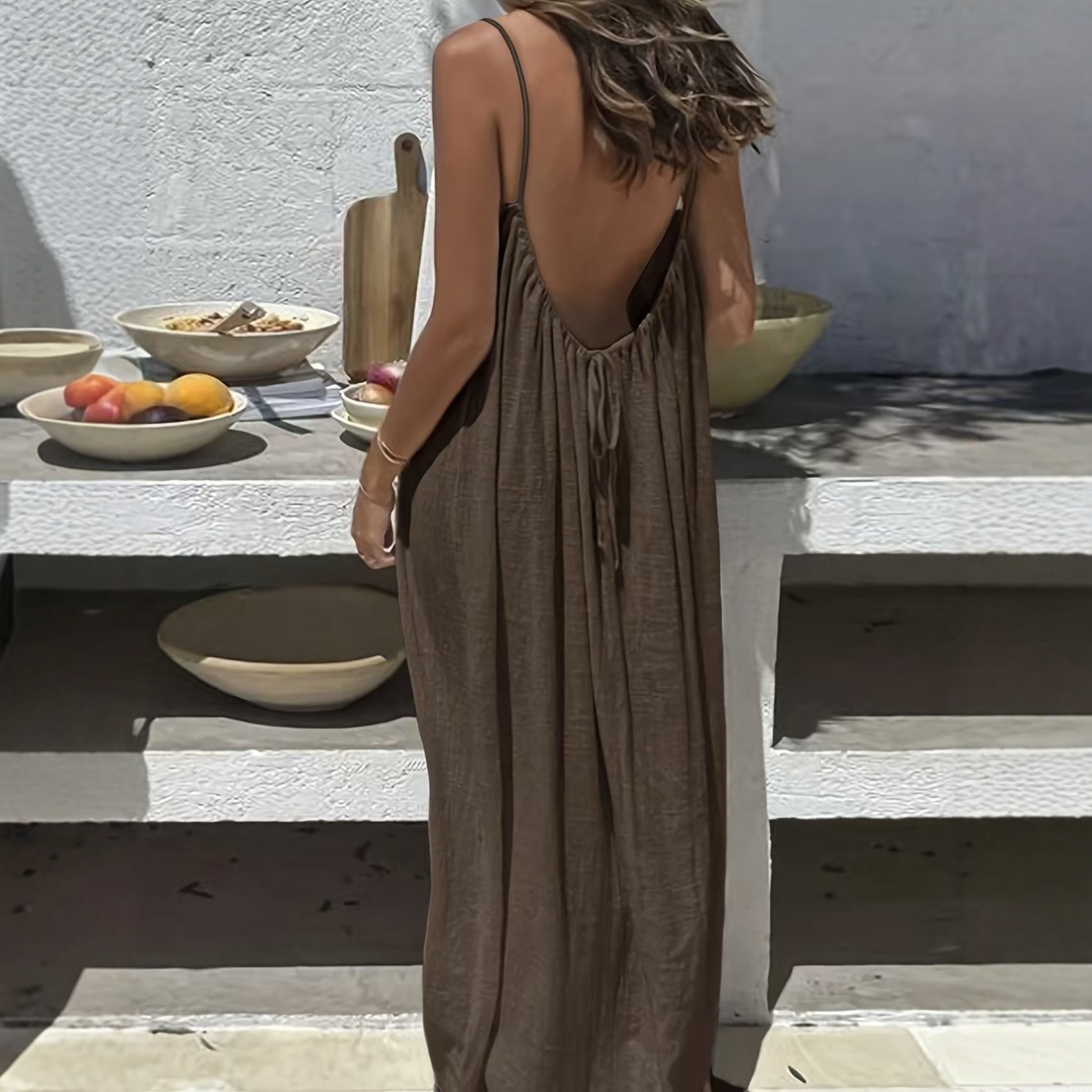 2026 Amazonian ice wrinkled, pure-coloured staircase with long sand skirts and frenzy skirts.